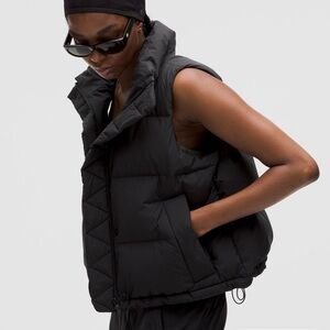 Lululemon Black Puffer Vest